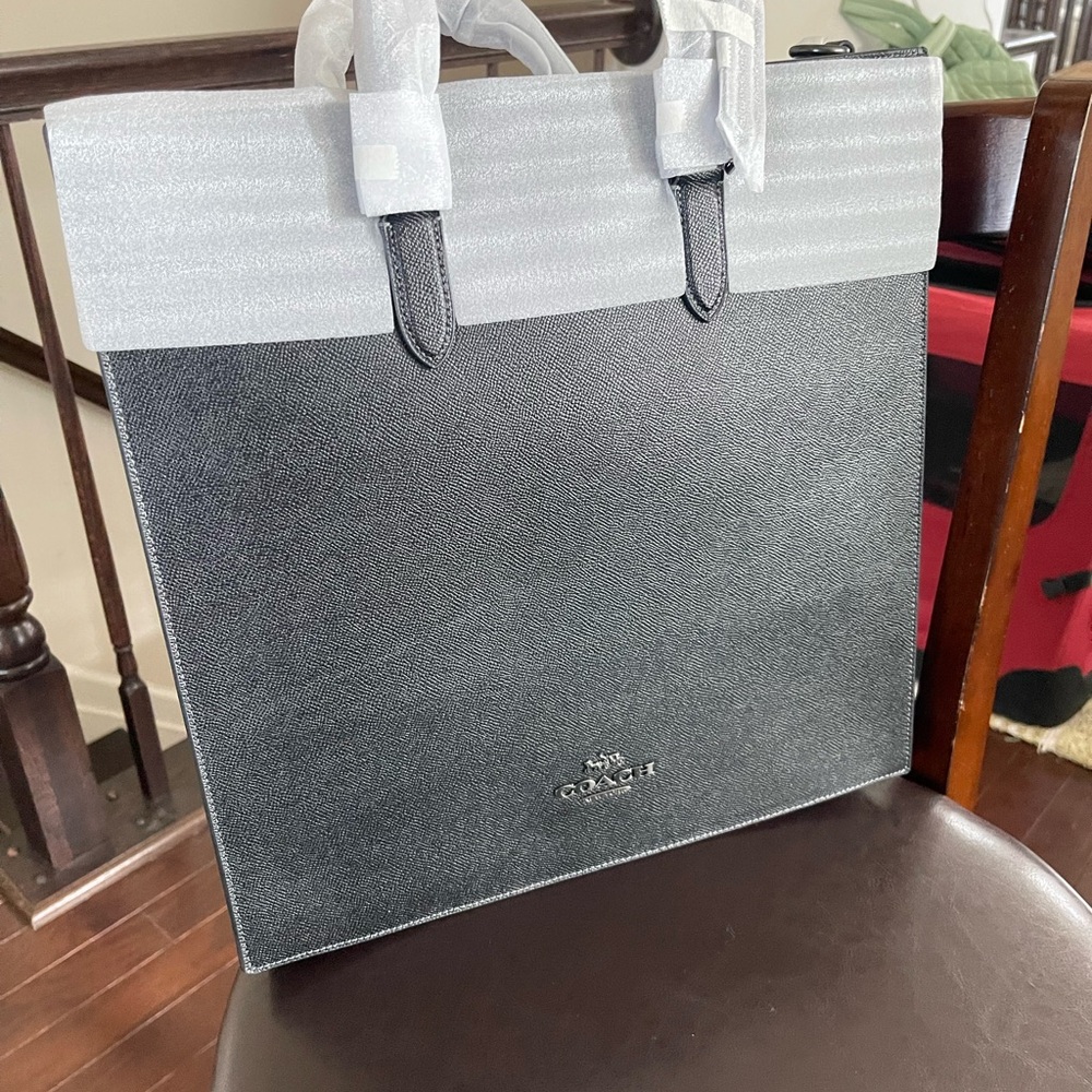 Coach Black and Gray Tote Bag - Picture 2 of 2